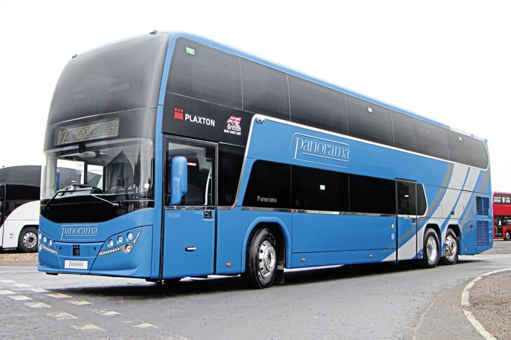 Plaxton launches a new Panorama in double-deck coach form