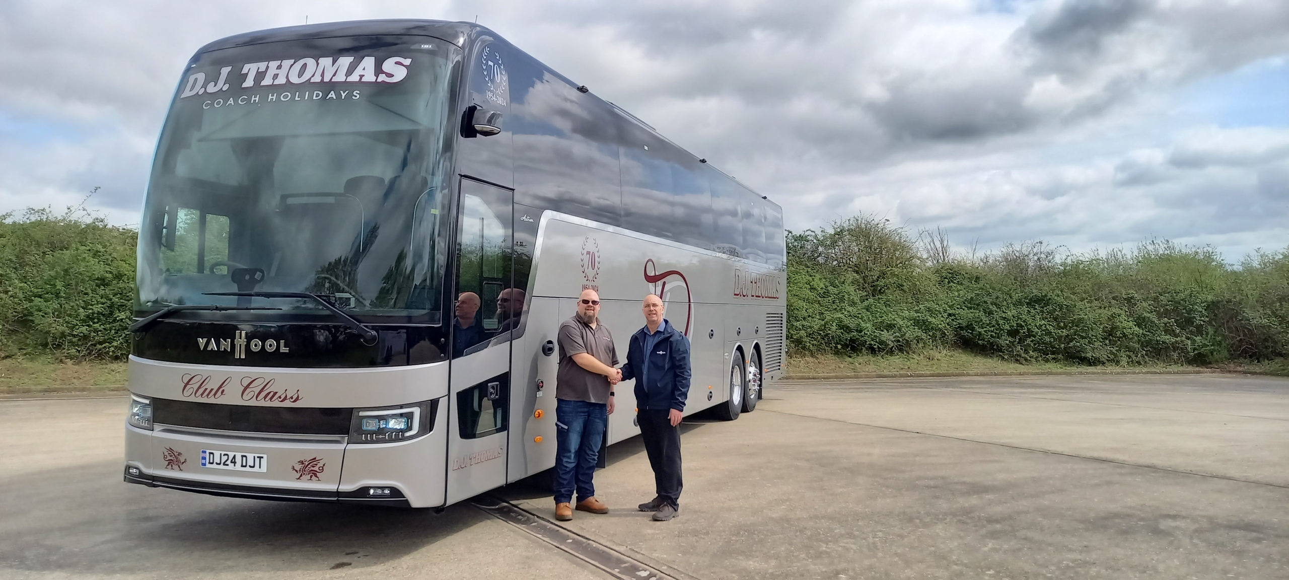 First Van Hool T Series goes to DJ Thomas - Bus & Coach Buyer