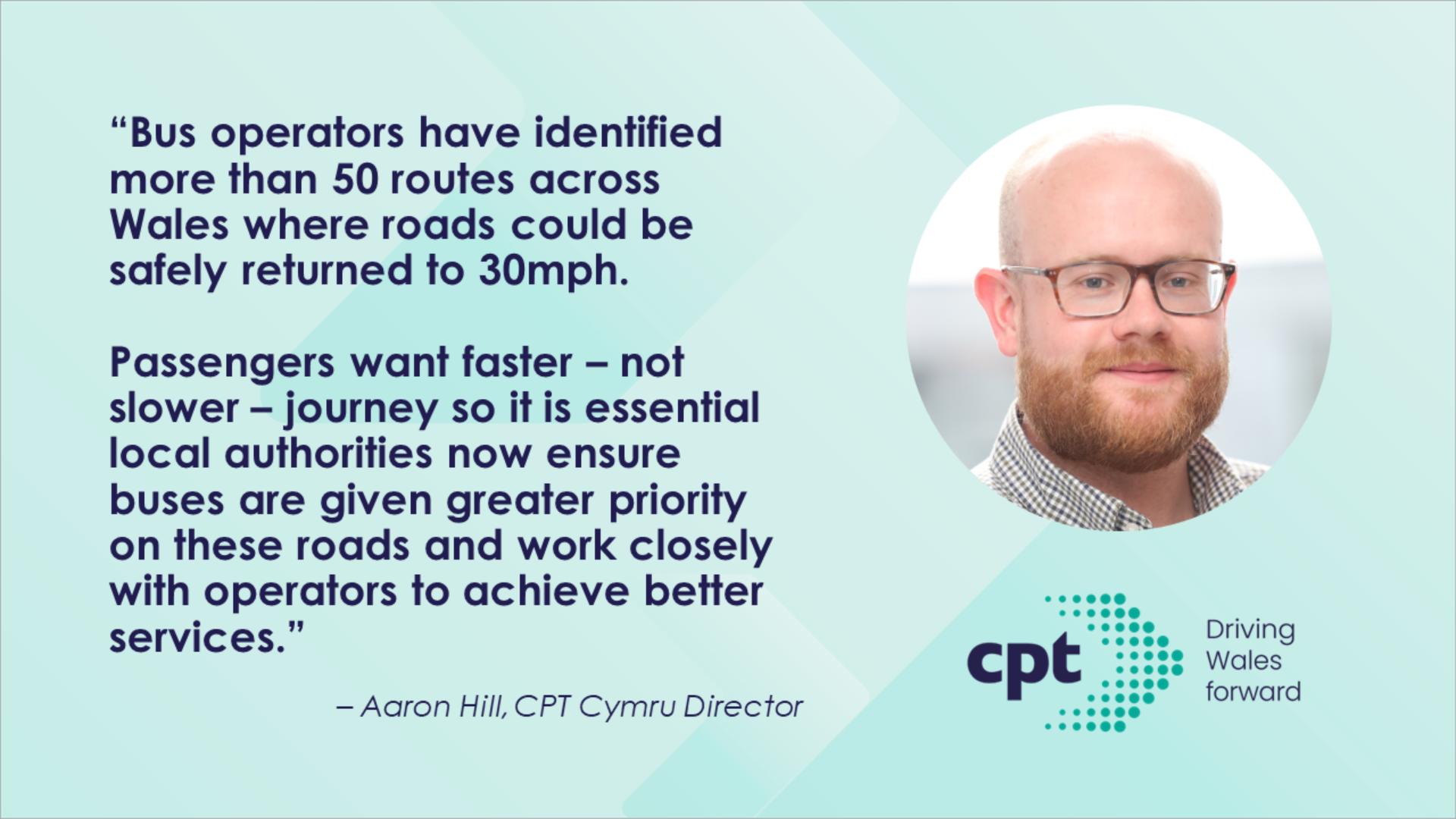 CPT welcomes Welsh 20mph guidance