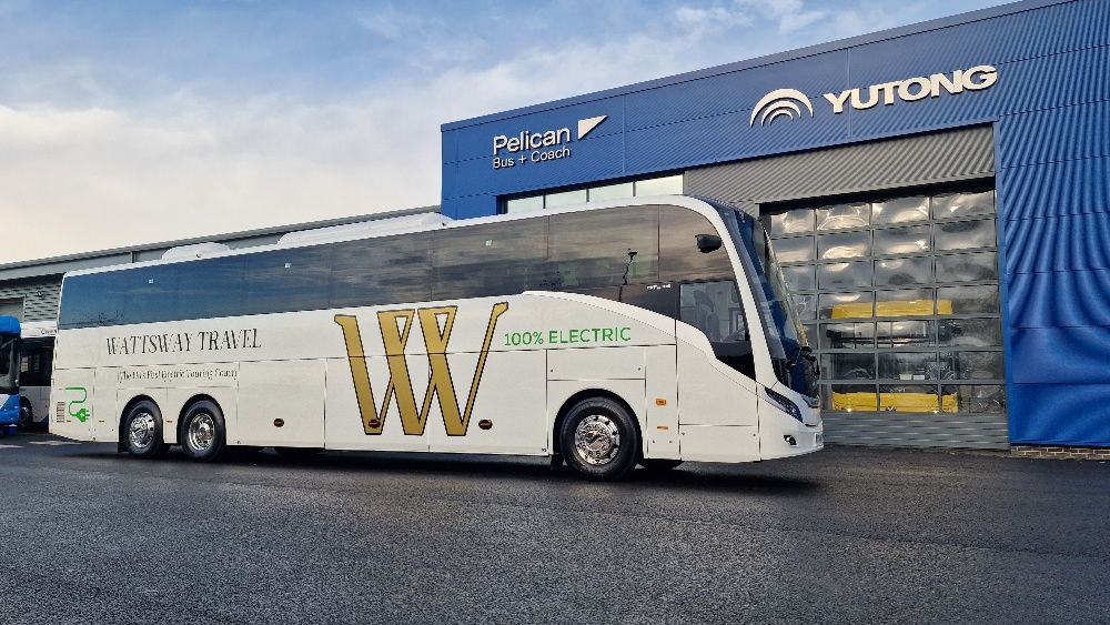 Wattsway collects Yutong GTe14 UK first - Bus & Coach Buyer